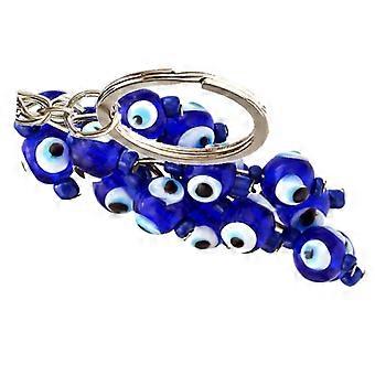 Women Backpack Purse Blue Bead Key Chain Evil Eye Wall Pendants Evil Eyes Pendant Decoration Evil Eye Car Keychain