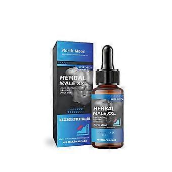 Óleo para cuidados masculinos NORTH MOON: Essência hidratante suave e calmante para uso externo, cuidado diário para homens.