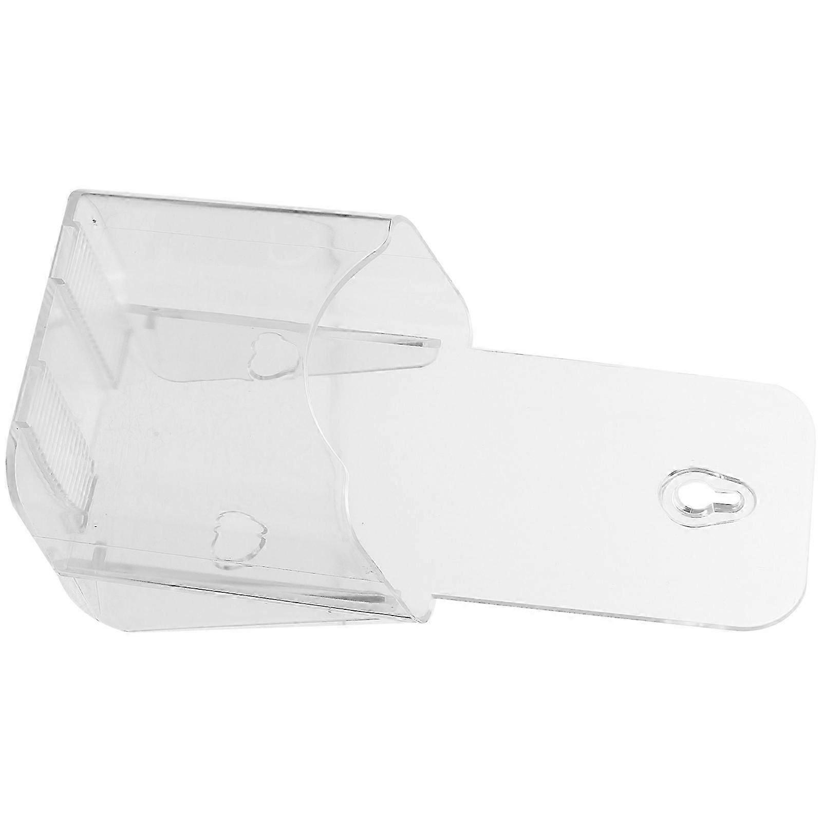 Acrylic File Rack Wall Mount for Storage Use Transparent Document Stand