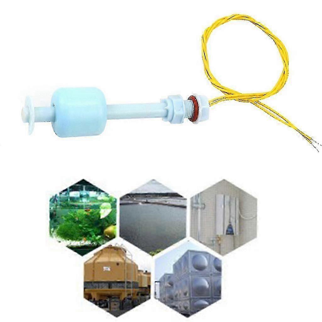 Water Level Sensor Vertical Mounting Plastic Ball Float Switch For Pump Liquid