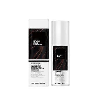 Amz Dark Brown Hair Touch-Up Spray Daily Color Refresh Disposable, Easy-To-Clean, Portable Hair Color Spray