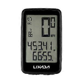 USB Rechargeable Wireless Bike Cycle Computer with Bicycle Speedometer Odometer