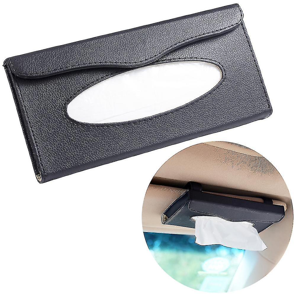 Car Tissue Holder,sun Visor Napkin Holder Backseat Tissue Case