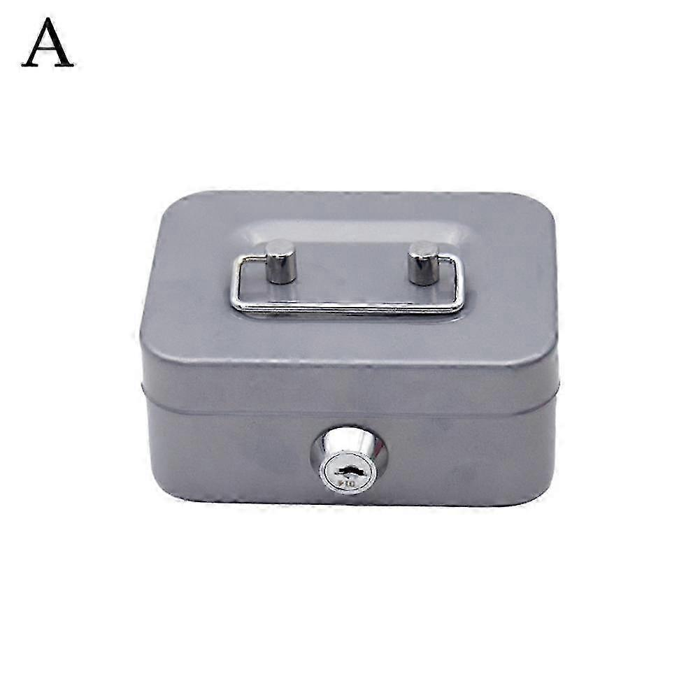 Metal Key Lock Box Small Secure Storage Solution