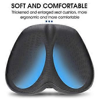 WEST BIKING Ergonomic Replacement Bicycle Saddle, Soft Widened Thickened Road Bike Cushion, Comfortable Shockproof Cycle Seat for Long Distance Riding