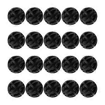 Bio-balles filtrantes noires durables pour aquarium, collection de 600 pièces