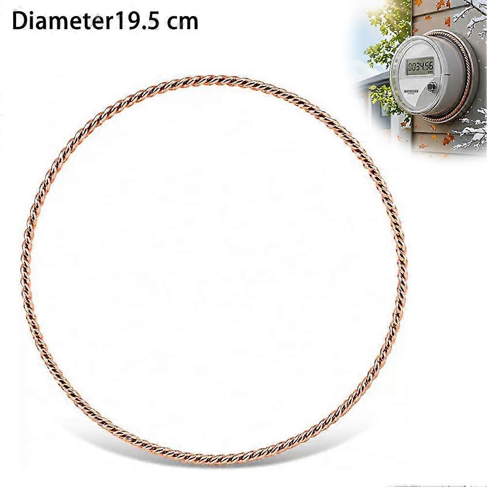 Pure Copper Tensor Ring - 99.9 Bare Solid Smart Meter Decorative Wire 10 AWG