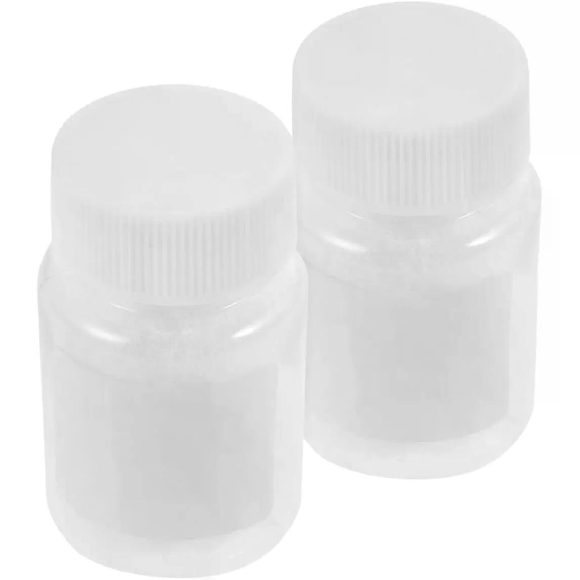 Flocking Powder for DIY Handmade Crafts 2 Bottles White