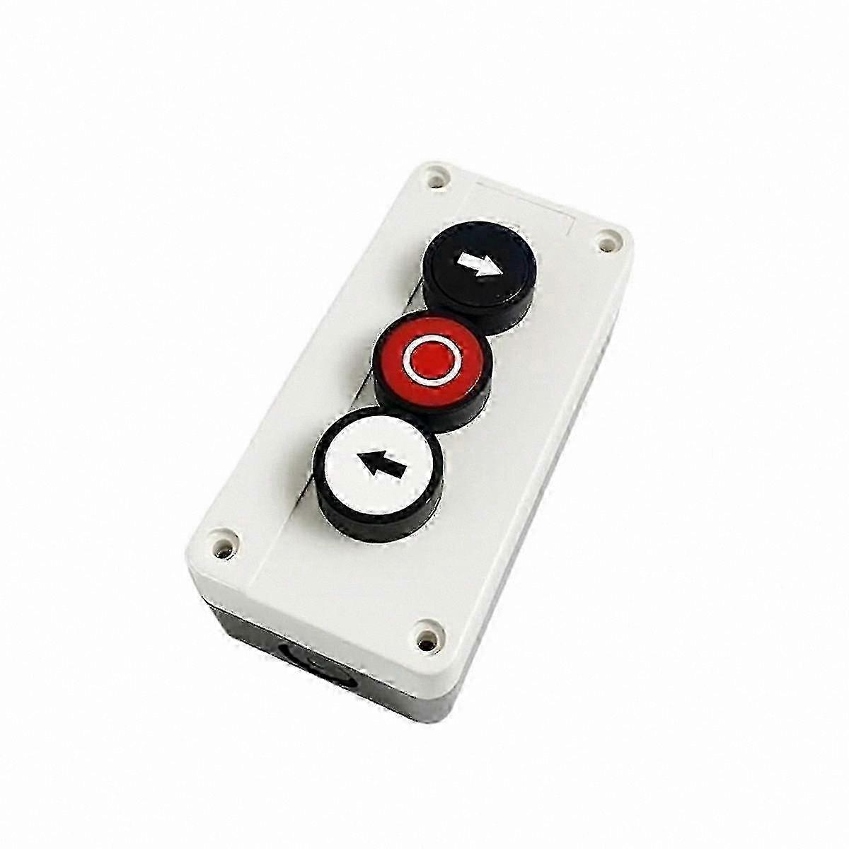 Robust 3-Hole Push Button Box Explosion-Proof 2NO 1NC