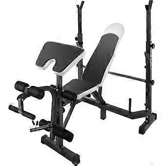Halterbank - Trainingsbank - Fitness bank - Multifunctioneel - Bench press