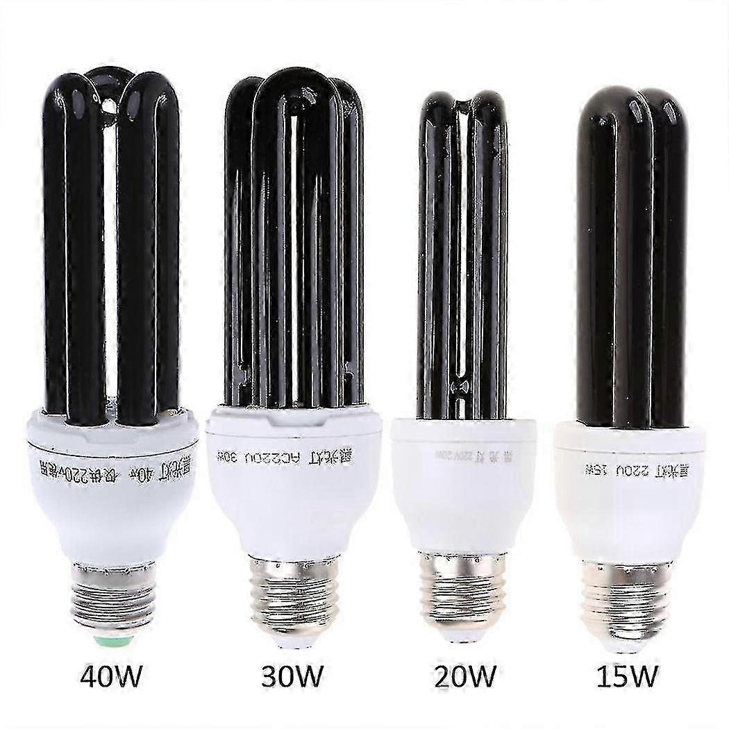 U-Shaped UV Blacklight CFL Lamp