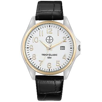Trendy classic ?  whitley reloj para Hombre Analógico de Cuarzo con brazalete de Piel de vaca CB1036-31D