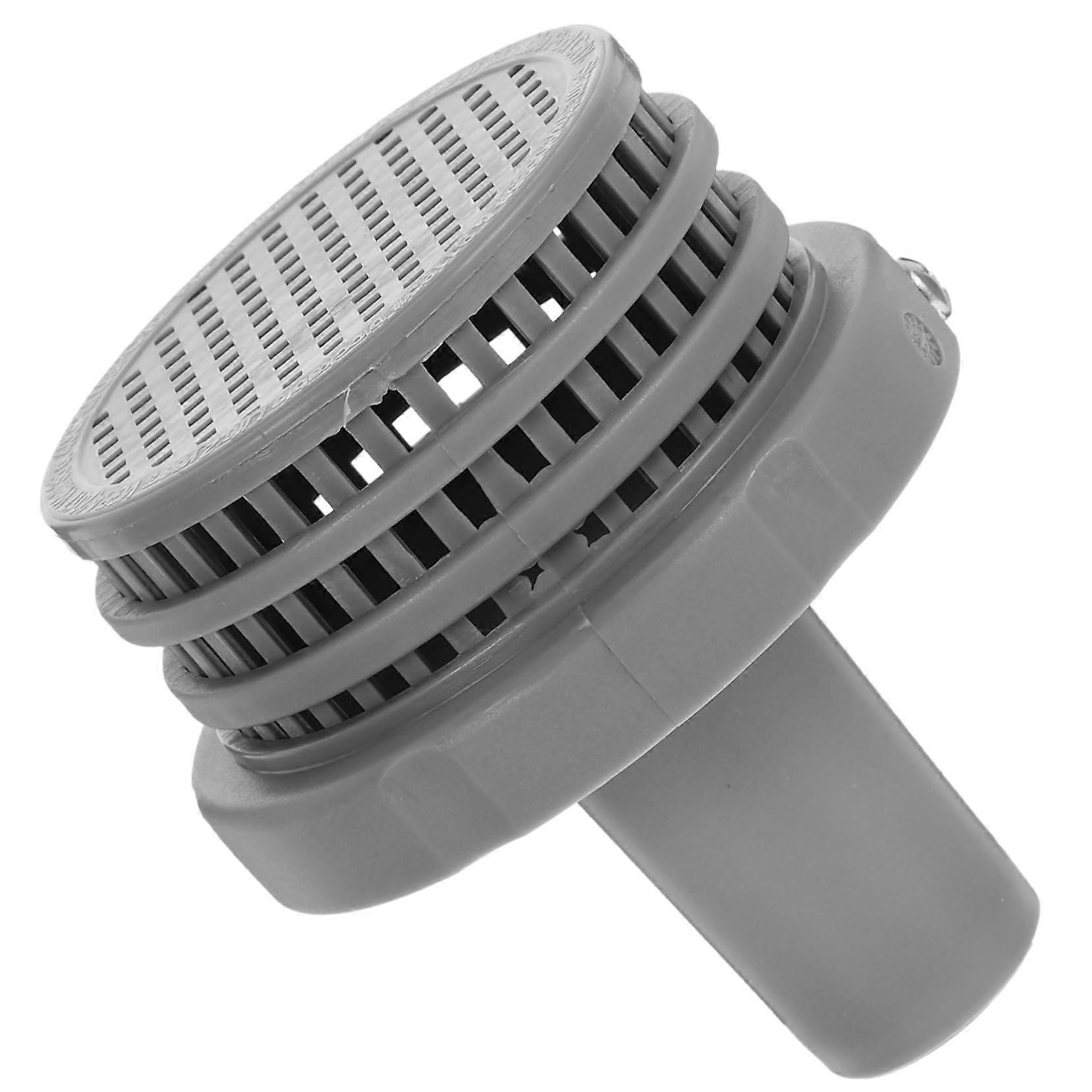Pool Filter Drain Valve Strainer with Debris Protection System Quick Install Lightweight Tool