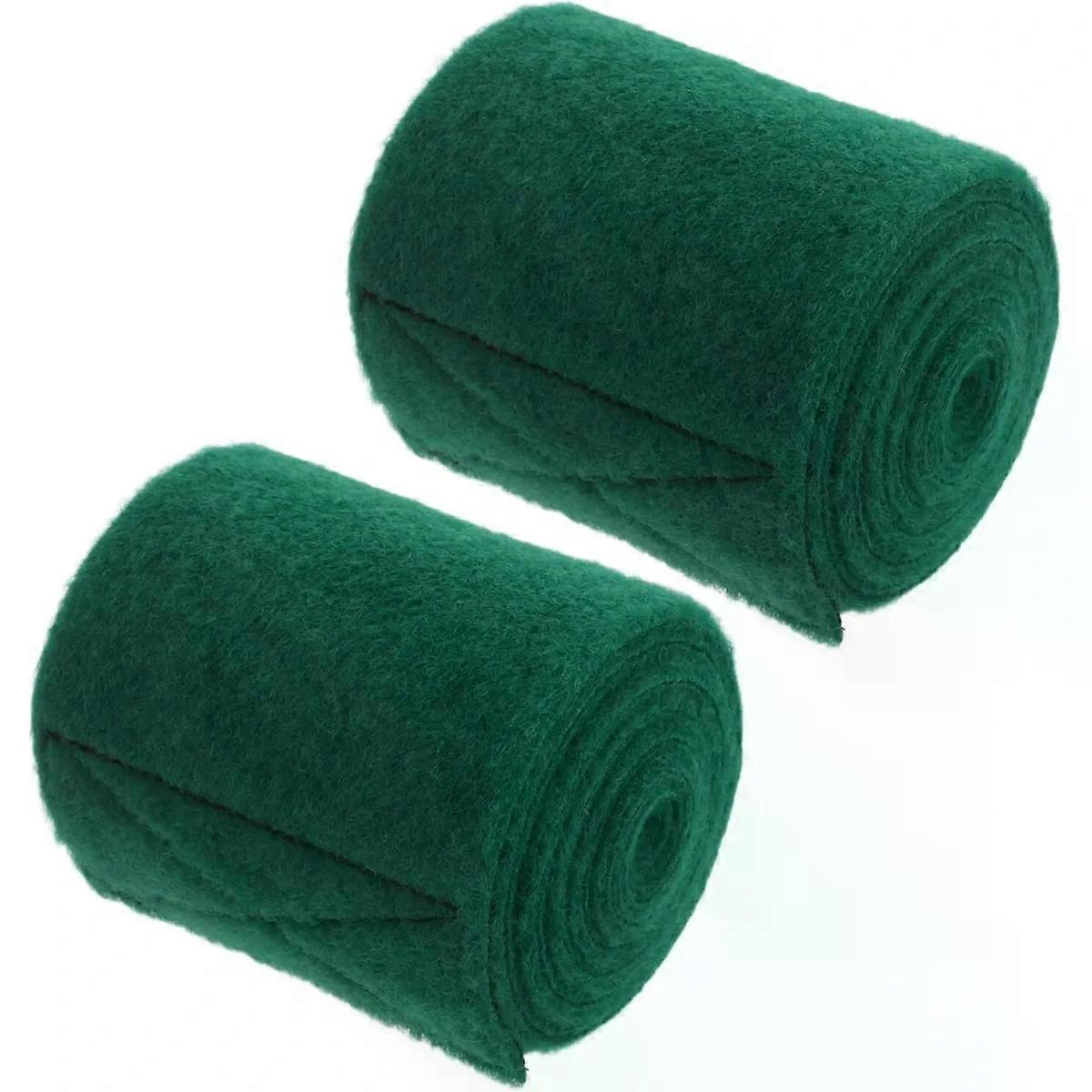 2pcs Tree Wrap Tree Trunk Protector for Slacklines Green