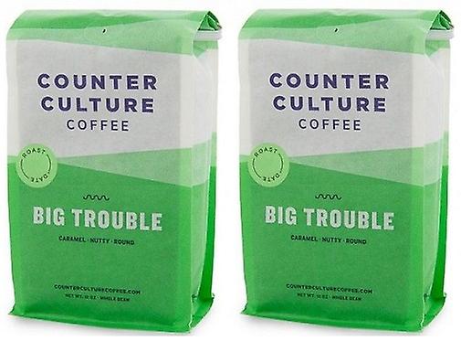Imødegå kultur kaffe Big Trouble hele bønner kaffe 2 Pack