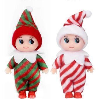 Christmas Baby Elf Doll for Boys&Girls,Christmas Accessory Tiny Baby Elf Doll Novelty Toys,for Kids Xmas New Year Gift