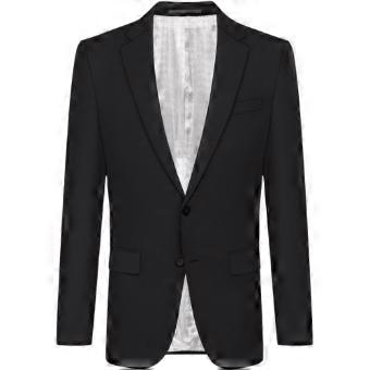 Boss Mens Novan6 Single-Breasted Slim Blazer