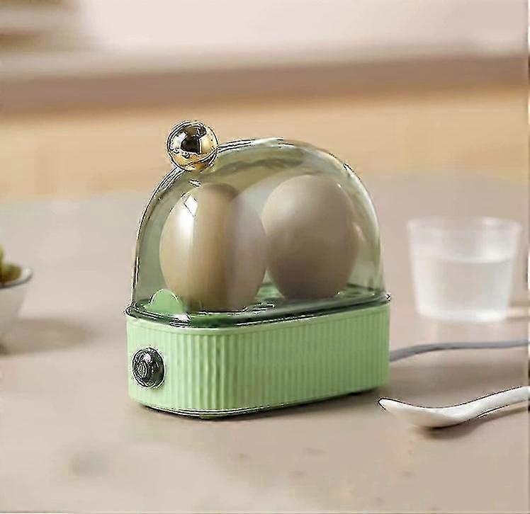 Fast Electric Egg Cooker - Compact Multifunctional Breakfast Maker compatible with Singles & Small Spaces