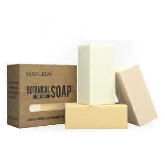 Handmade Soap Gift Set 3 Pack of Essential Oil Chamomile Tea tree Lemongrass Frankincense Clary Sage Scented Cleaning