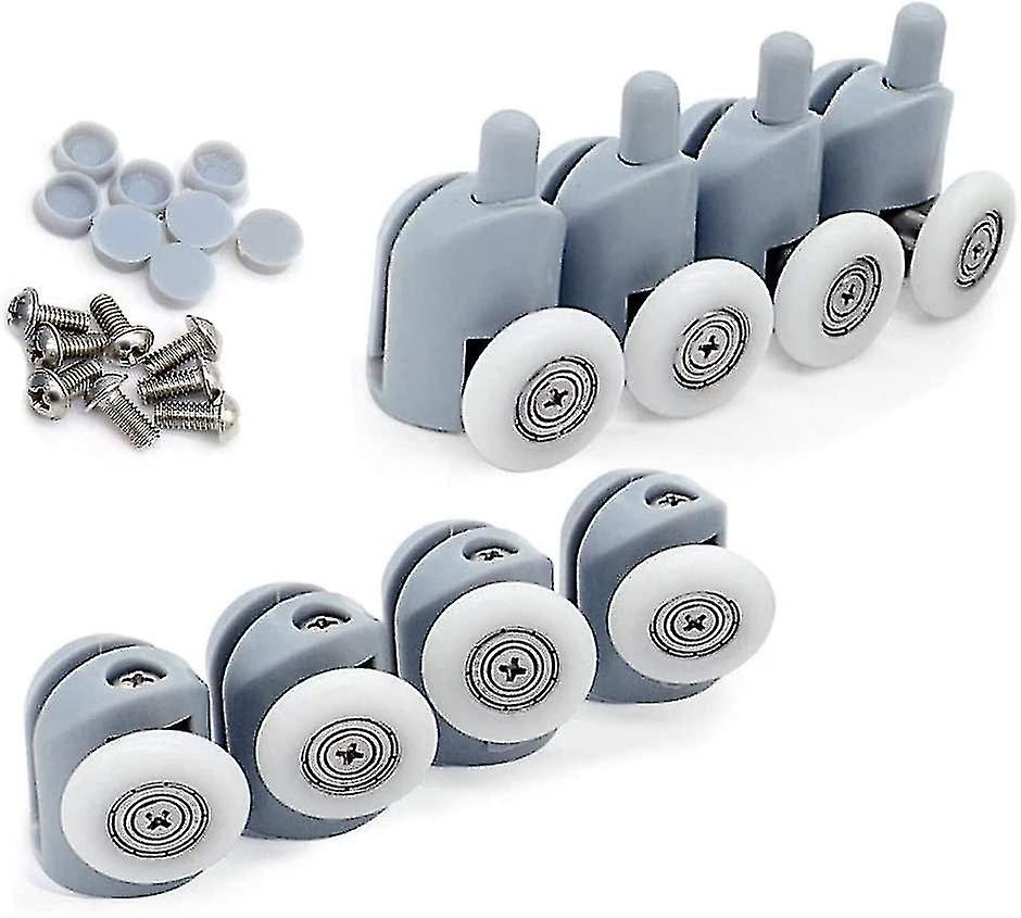 Shower Door Rollers 8 Pieces Shower Door Rollers Sliding Shower Door Roller Shower Enclosure ...