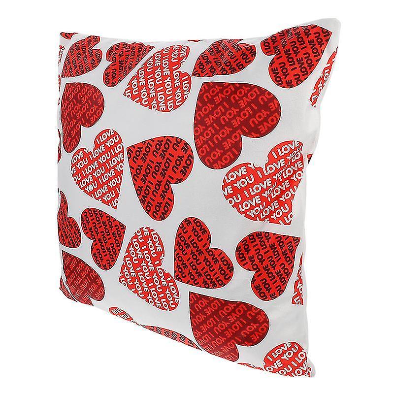 45X45cm Assorted Color C Pillowcases & Shams Valentines Day Sofa Cushion Cover Supple Valentine Thro