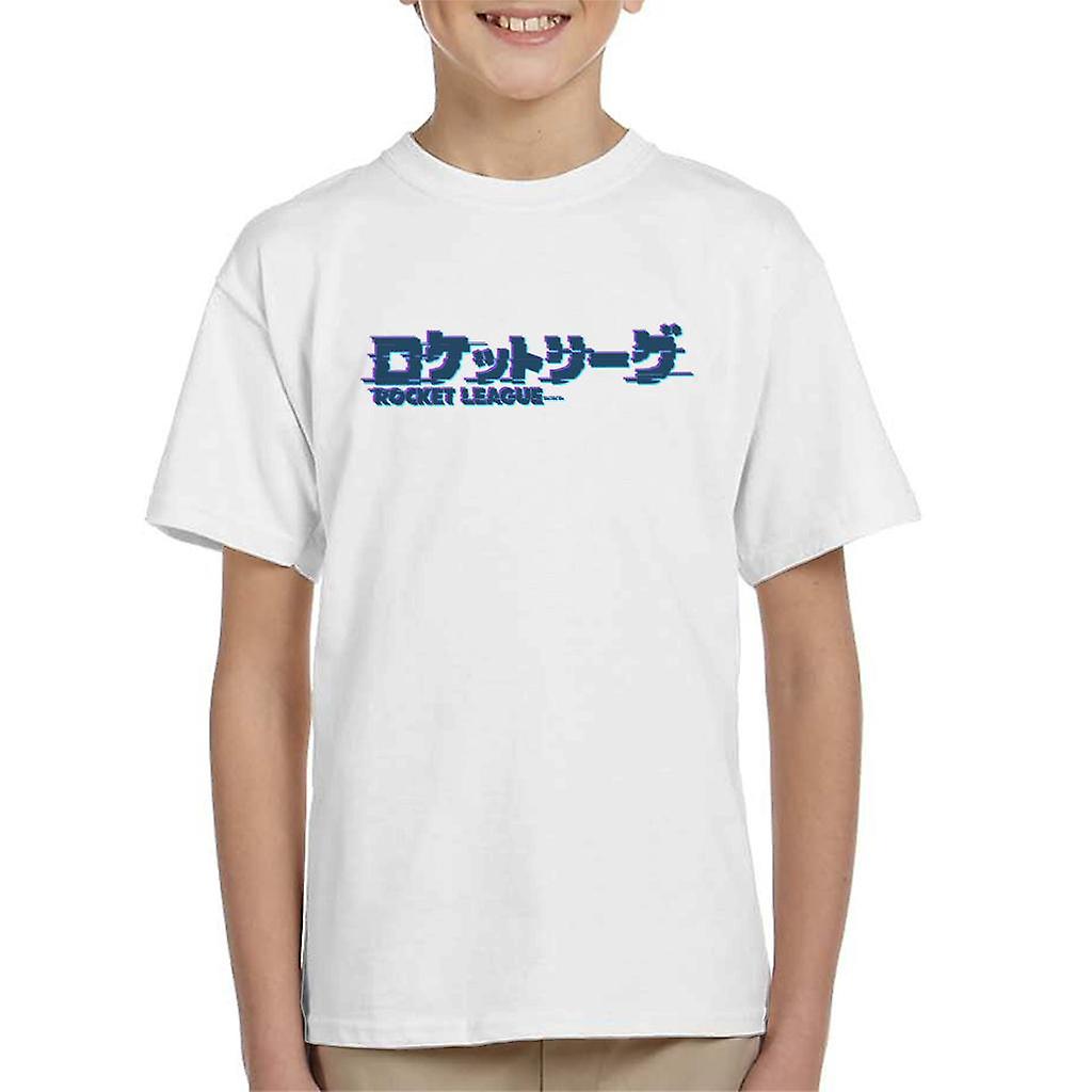 Rocket League Dark Tokyo Logo Glitch Dětské tričko