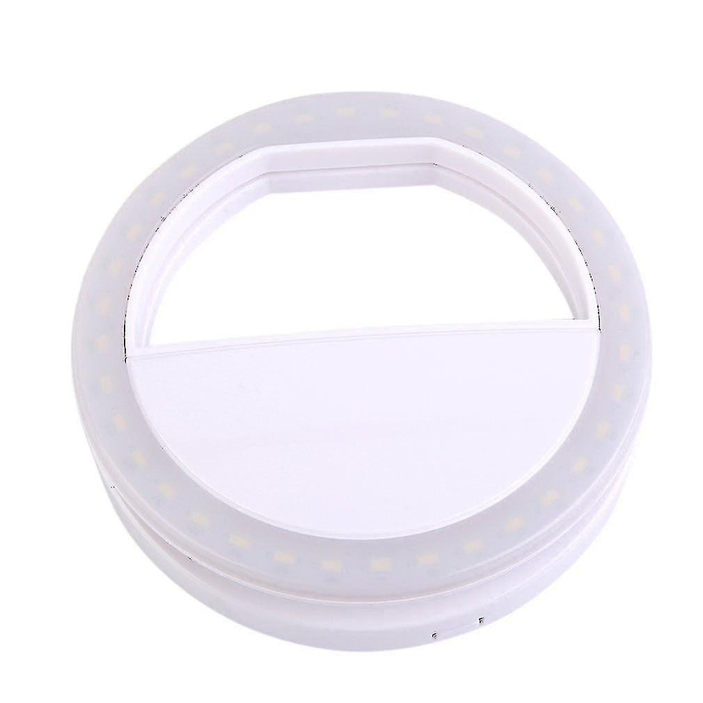 Led Ring Flash Universal Selfie Light(1piece,white)