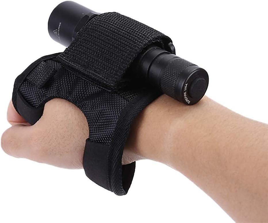 Flashlight Gloves, Holster Flashlight Holster, Portable Flashlight Holder Wrist Support, Suitable for Flashlight Diameter 20mm-38mm