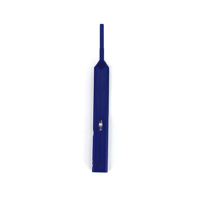 One Click Fiber Optic Cleaner Connector End Face Cleaning Pen for LC/MU Connectors (Blue)