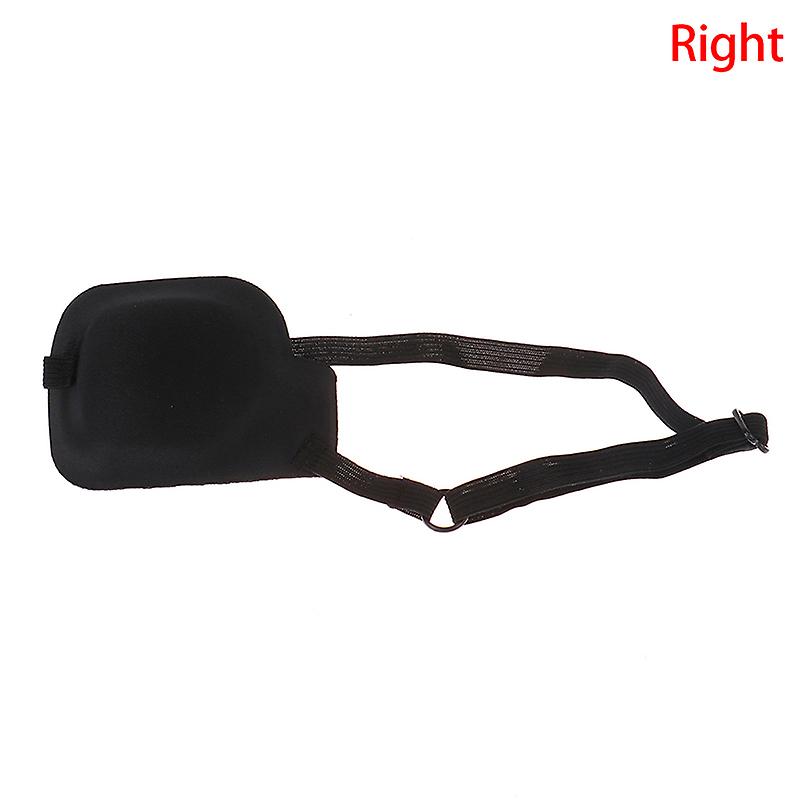 Medical Use Concave Eye Patch 3d Foam Groove Eyeshades For Lazy Eyes Adjustable