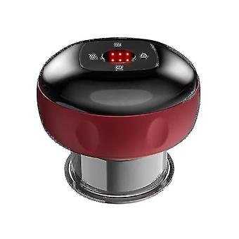 Appareil de massage électrique à ventouses rechargeable avec lumière rouge et vibrations
