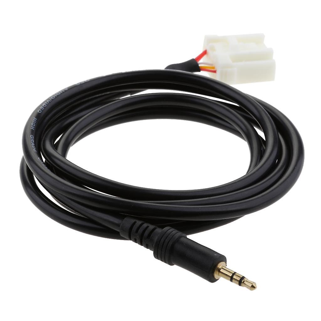 Car 3.5mm AUX Audio CD Interface Adapter Cable for Mazda 2 3 5 6 06-13