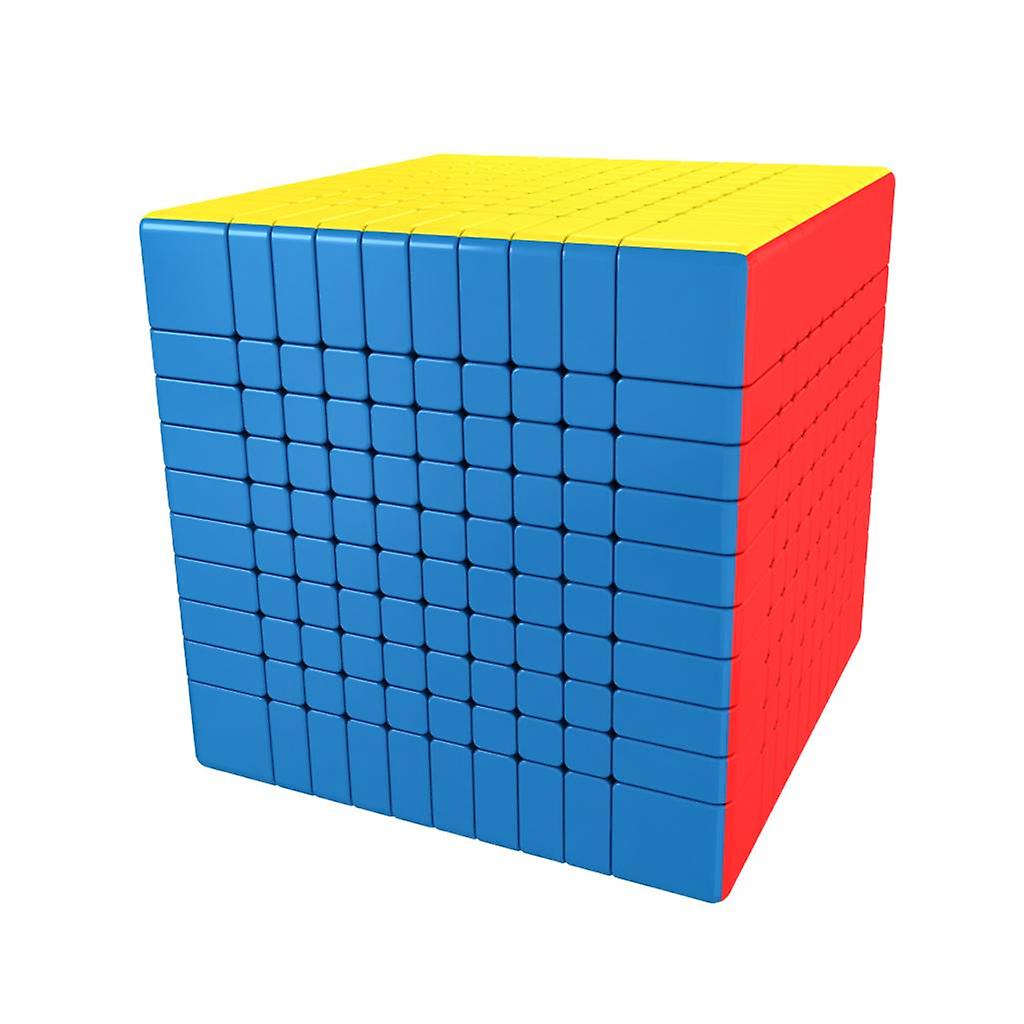 10x10x10 Høj orden Magic Toy Cube Twist Puslespil Brain Teaser Speed Cube