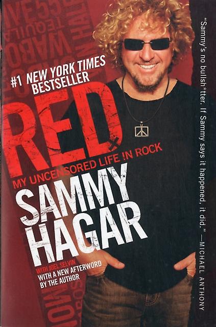 Red by Sammy Hagar Paperback Book