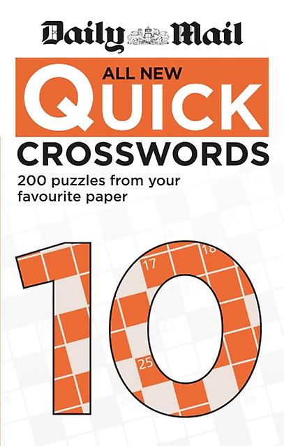 Daily Mail All New Quick Crosswords 10 by Daily Mail Paperback Book