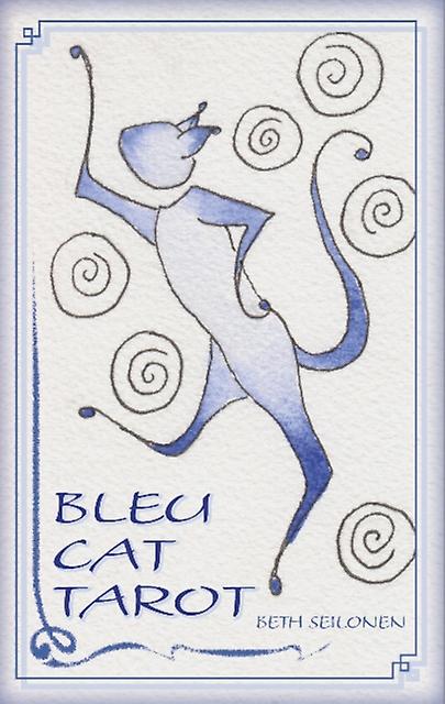 Bleu Cat Tarot by Beth Seilonen Multiplecomponent retail product parts enclosed Book