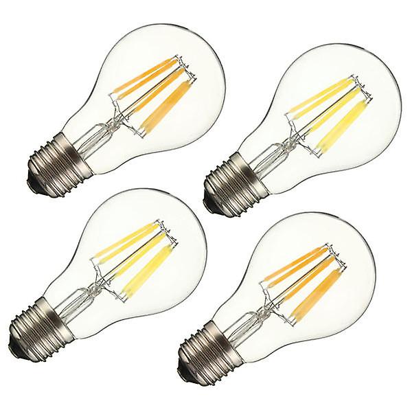 8W Warm White/white Filament Led Dimmable Globe Bulb Lamp - Ac220v/110v