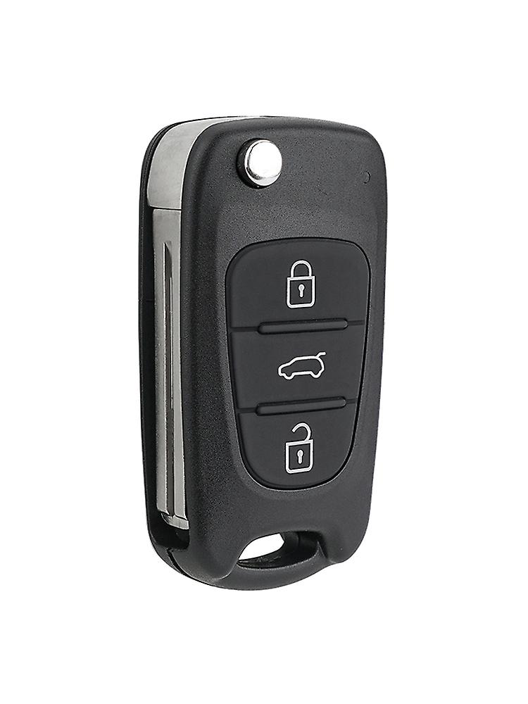 3 Buttons Fhip Remote Key Shell For Hyundai I20 I30 Ix35 I35 Accent Kia Picanto Sportage K5 Folding Car Key Case Fob