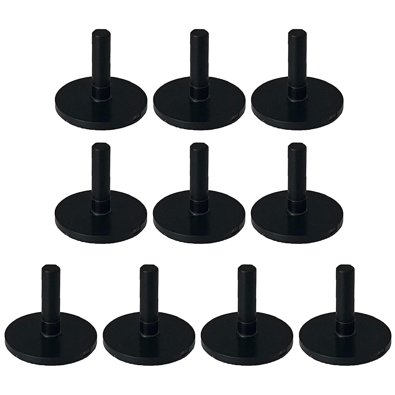 10Pcs Rubber Duck Mount with Adhesive Effectively Fix Removable Anti-slip Fixed Yellow Duck Car Mode