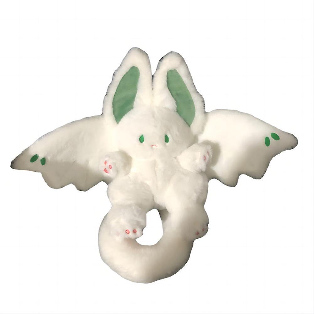 Cute Bat Rabbits Plush Toy for Halloween Super Soft PP Cotton Hugging Pillow Gift for Birthday Halloween