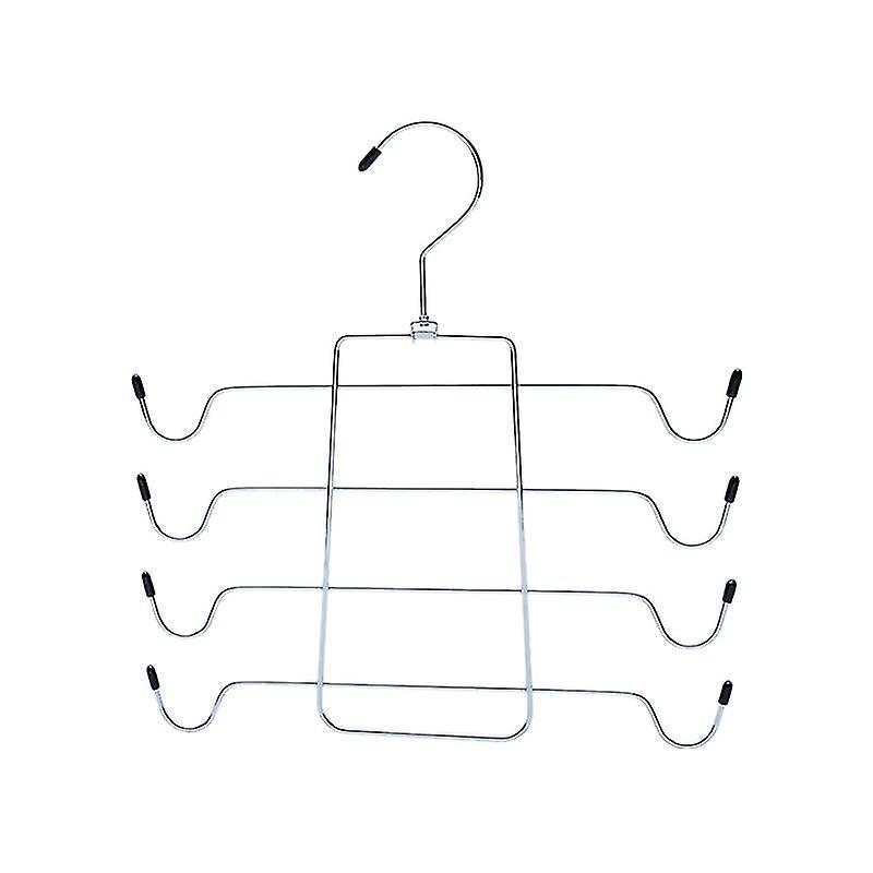 Foldable Multi-Layer Drying Rack with Swivel Hook for Underwear and Sling Storage