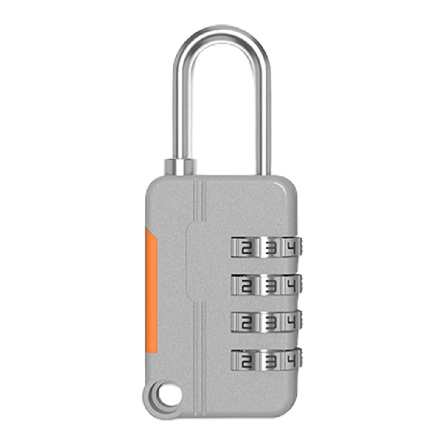 ZHOUBA Password Lock Anti-theft Safe Mini Luggage Dial Digits Combination Padlock for Backpack