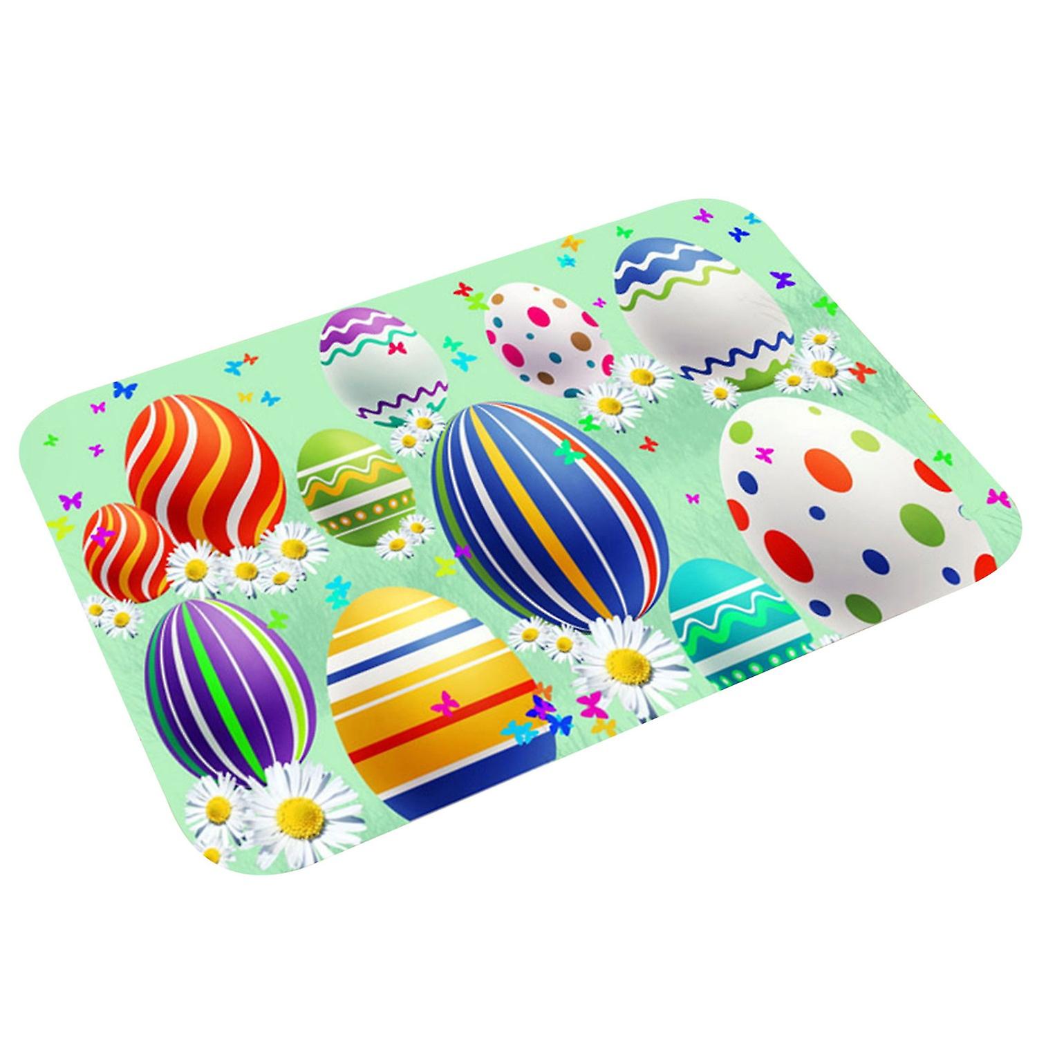 Floor Mat Anti-Skid Non-Slip Comfortable Easter Rabbit Door Mat for Home