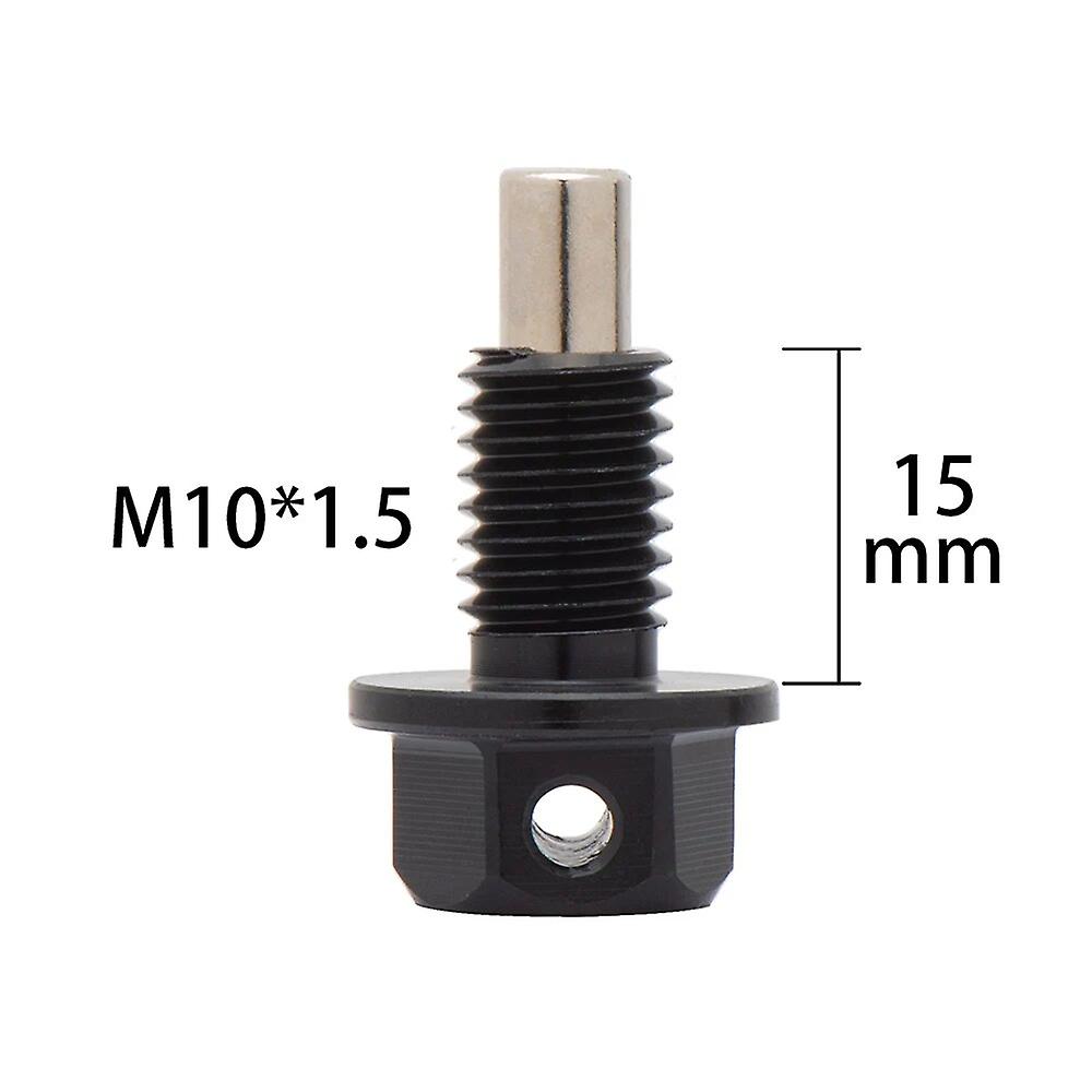 M10 * 1.25 ، m10 * 1.5 ، M12 * 1.5 ، M14 * 1.5 ، M18 * 1.5 M12 * 1.25 المحرك تلبيس حزمة قابس استنزاف الزيت المغناطيسي / قابس استنزاف مستنقع الزيت ~ 21663