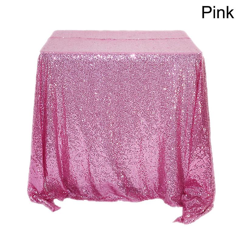 Rectangular Table Cover Glitter Sequin Table Cloth  Rose Gold/silver Tablecloth For Wedding Party Home Decor Multi-color/sizes