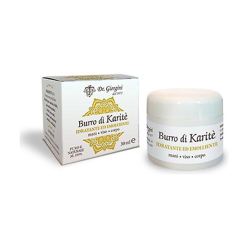 Burro di Karité cream for hands, face, body 50 ml of cream