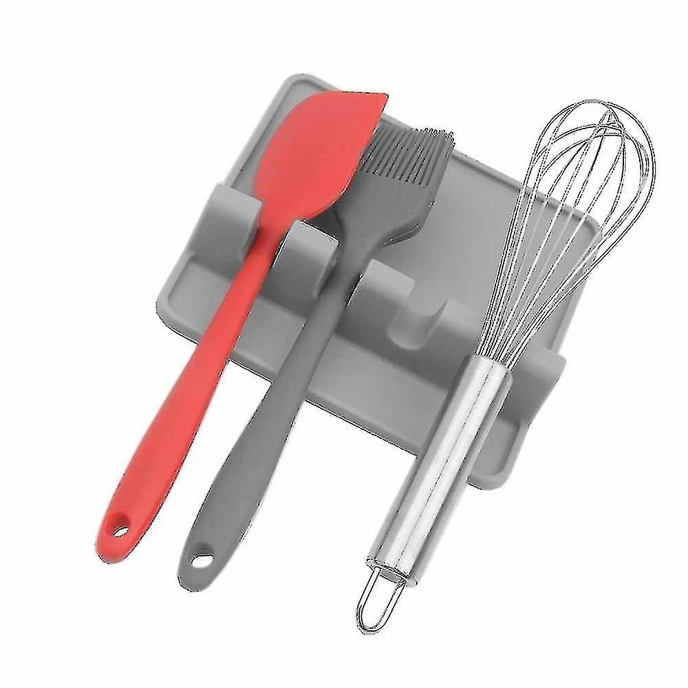 Kitchen Utensil Rest. Ladle Spoon Holder. (2 Pack)