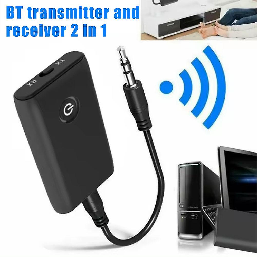 2 in 1 Wireless BT 5.0 Sender Empfänger Adapter Audio 3,5 mm Klinke Aux