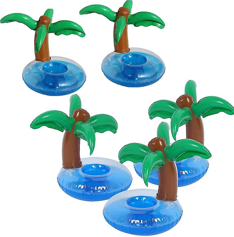 1pcs Inflatable Pool Drink Holders Pool Floats Cup Holders Floating Coasters Drink Floats Inflatable Cup Coasters For Kids Adults Swimming Pool Float
