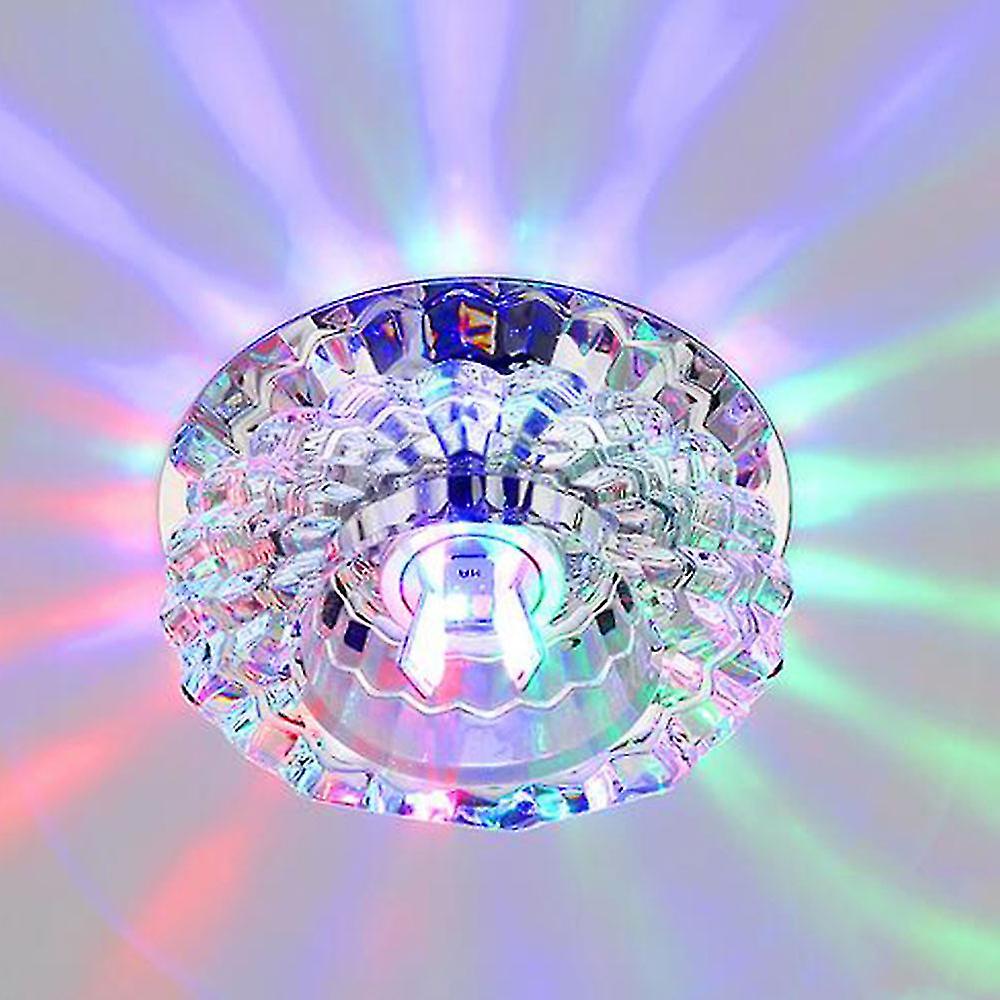 New Chandelier Crystals Ceiling Lighting Fixtures, Small LED Flush ...